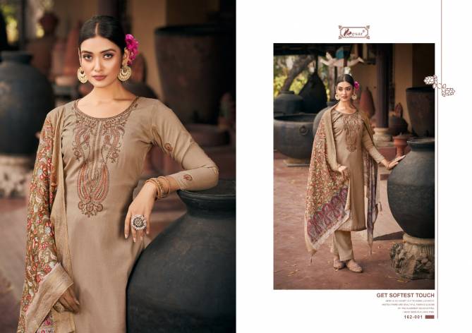 Alfaz By Kesar 162-001 To 162-006 Dress Material Catalog